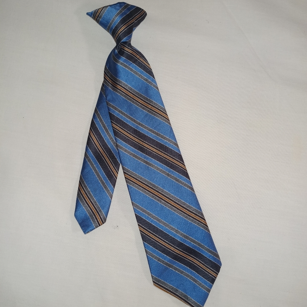 GEORGE - kids tie, stripes style (100% polyester)